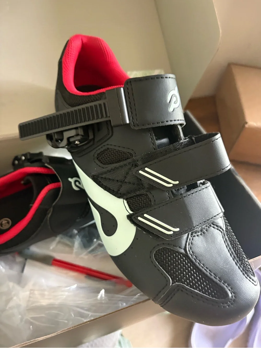 Peloton Black Women’s Cycling Shoes Size 40 (US 9)